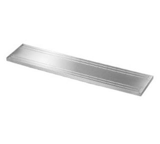 Piper Products 12 in Solid Ribbed Tray Slide For 88 in Unit, Stainless