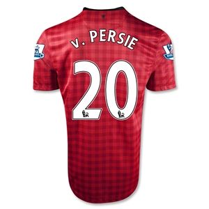 Nike Manchester United 12/13 v. PERSIE Home Soccer Jersey