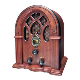 Crosley Companion Vintage Radio   Walnut Brown   CR31 WA