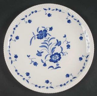 Syracuse Nantucket 11 Round Platter/Chop Plate, Fine China Dinnerware   Blue Fl
