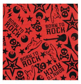 Born to Rock Lunch Napkins