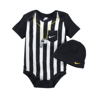 Nike Trompe Loeil Two Piece Newborn Kids Set   Black