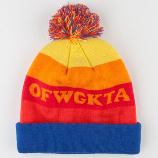 Ofwgkta Rainbow Beanie Multi One Size For Men 230924957