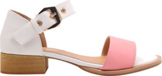 Womens L & C Rome 01   Pink Two Tone Shoes