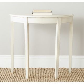 Safavieh Jethro Cream Console (CreamMaterials Poplar woodDimensions 29.7 inches high x 31.9 inches wide x 14.2 inches deepThis product will ship to you in 1 box.Assembly required )