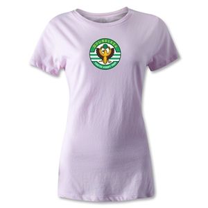 hidden NTV Beleza Womens Logo T Shirt (Pink)