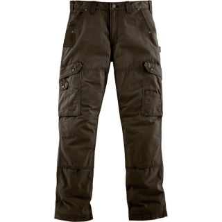 Carhartt Cotton Ripstop Pant   Dark Coffee, 44 Inch Waist x 34 Inch Inseam,