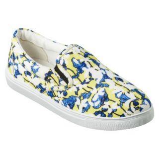 Peter Pilotto for Target Slip On Shoe  Green Floral Print 10