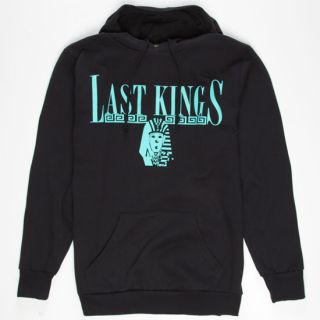 Og Mens Hoodie Black/Turquoise In Sizes Medium, Small, X Large, Xx L