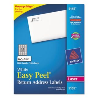 Avery Easy Peel Laser Mailing Labels
