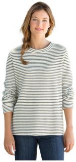 Double face French Terry Striped Sweatshirt