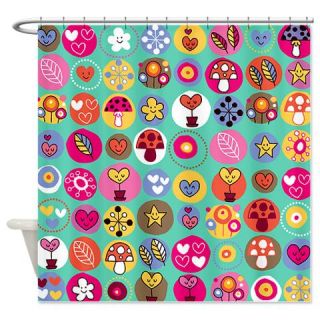  Colorful Pattern Shower Curtain  Use code FREECART at Checkout