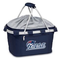 Picnic Time New England Patriots Navy Metro Basket (NavyDimensions 19 inches high x 11 inches wide x 10 inches deepLightweight Waterproof interiorExpandable drawstring topAluminum frameExterior zip closure pocket )