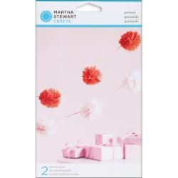 Vintage Girl Pom Pink Garland Kit (Pink, redMaterials PinkPackage includes two (2) garlandsPre strungDimensions 6 feet longImportedAfter adding this item to your cart, Personalized Gift Messaging is available by clicking Edit Cart )