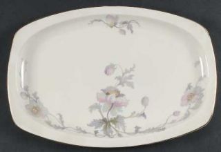 Epiag Pastelle (Cream Bkgrd, Smooth) 14 Oval Serving Platter, Fine China Dinner
