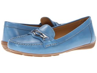 Geox D Grin 51 Womens Slip on Shoes (Blue)