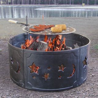 Landmann Big Sky Firering Stars and Moons Fire Pit Multicolor   28325