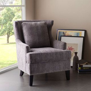 Sierra Grey/ Multi High Back Chair