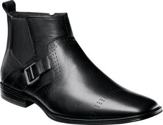 Mens Stacy Adams Mason 24763   Black Leather Boots