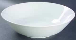 New Moon 9 Round Vegetable Bowl, Fine China Dinnerware   All White,Coupe,