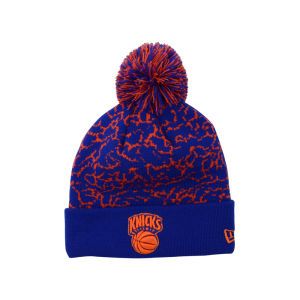 New York Knicks New Era NBA Hardwood Classics Pomstatic Knit