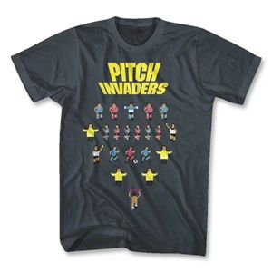 Objectivo ULTRAS Objectivo Pitch Invaders T Shirt (Dk Grey)
