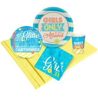 Girls Only Party Just Because Party Pack for 8