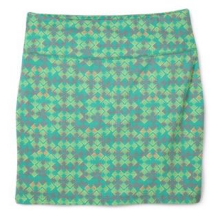 Mossimo Supply Co. Juniors Mini Skirt   Green M(7 9)