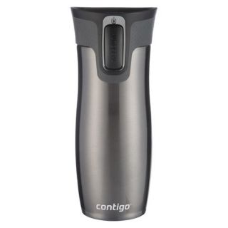 Contigo AUTOSEAL West Loop Stainless Travel Mug with Open Access Lid   Gunmetal