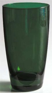 Lenox Holiday Gems Emerald Highball   Green Bowl, Clear Stem