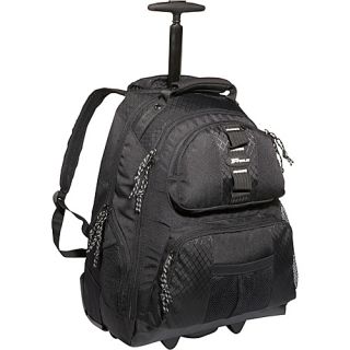 15.4 Rolling Notebook Backpack   Black