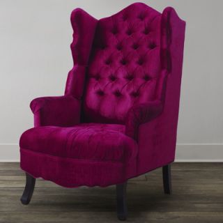 TOV Madison Wing Chair TOV A35 Color Pink