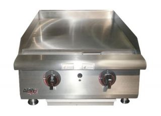 APW Wyott Countertop Cookline Griddle w/ 1 in Steel Plate, 4 Burners, 24 x 48 in, NG