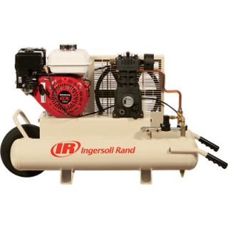Ingersoll Rand Gas Portable Air Compressor   5.5 HP, 11.8 CFM At 90 PSI, Model
