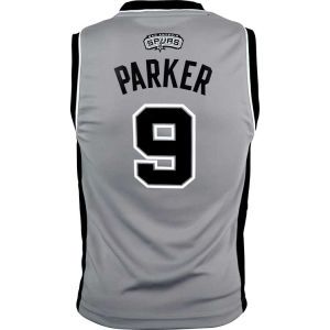 San Antonio Spurs Tony Parker adidas Youth NBA Revolution 30 Jersey