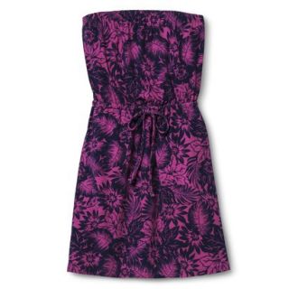 Mossimo Supply Co. Juniors Strapless Dress   Purple M(7 9)