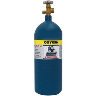 Thoroughbred Empty Oxygen Welding Gas Cylinder   #4 Industrial Grade Welding