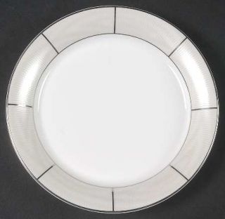 Ralph Lauren Silk Moire Pearl Bread & Butter Plate, Fine China Dinnerware   Text