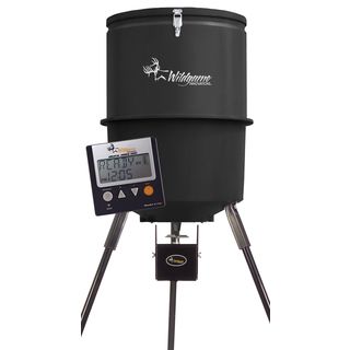 30 gallon Monsta d Digital Feeder (BlackDimensions 23 inches long x 19 inches wide x 24 inches highWeight 38 poundsBattery requirements 6 volt battery (not included)Feed capacity 225 poundsAssembly required. )