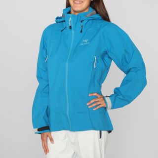 Arcteryx Womens Beta Ar Bondi Blue Ski Jacket (l)