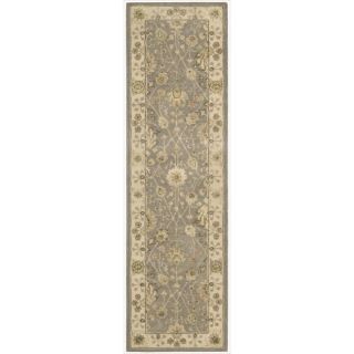 Nourison 3000 Hand tufted Taupe Rug (26 X 12) Rug