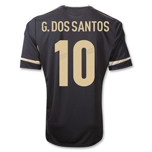 adidas Mexico 11/12 G. DOS SANTOS Away Soccer Jersey