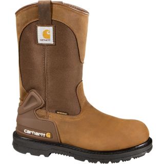 Carhartt Waterproof Steel Toe Wellington Boot   Brown, Size 11 1/2, Model