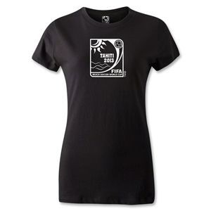 FIFA Beach World Cup 2013 Womens T Shirt (Black)