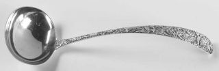 Kirk Stieff Repousse (Sterling, 1896, 925/1000) Oyster Ladle, Solid Piece   Ster