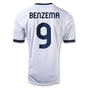 adidas Real Madrid 12/13 BENZEMA Home Soccer Jersey