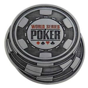 World Series Of Poker WSOP Pewter Car Emblem