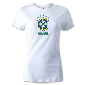 hidden Brazil Womens T Shirt (White)