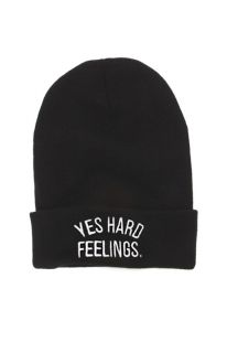Womens Young & Reckless Hat   Young & Reckless Yes Hard Feelings Beanie