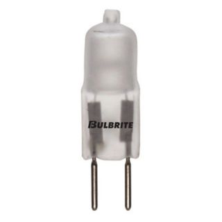 Bulbrite Frosted Dimmable Low Voltage Halogen Gy6.35 Base Light Bulb   20 pk.